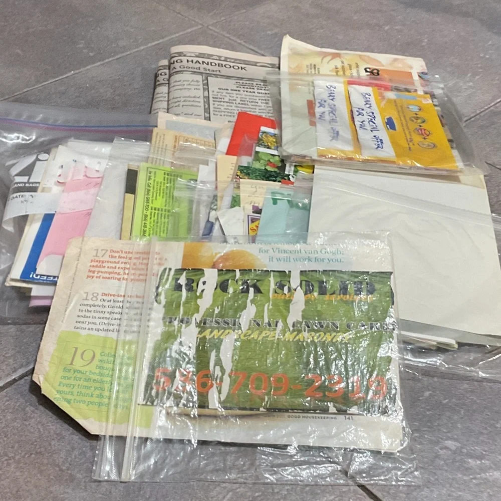 Assorted Vintage Paper Ephemera Collection